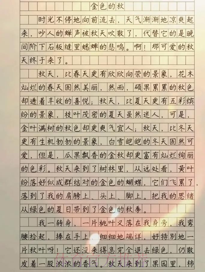 非常道！15岁超新星书写秋天的童话